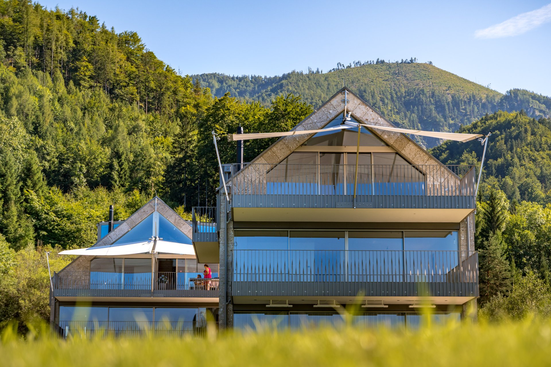 SunSquare am Attersee - beidseitiges Rechtecksegel