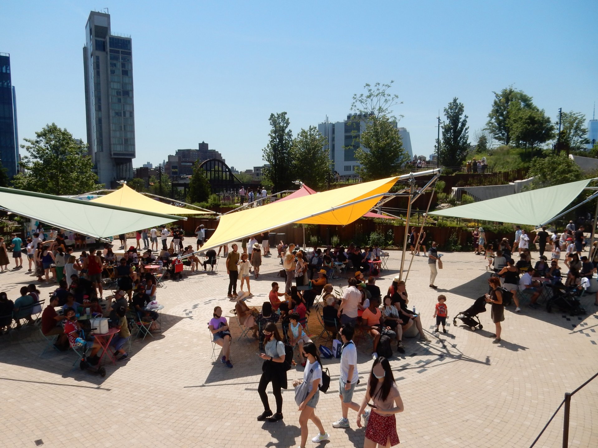 SunSquare Fold&Roll in New York - Little Island Playground