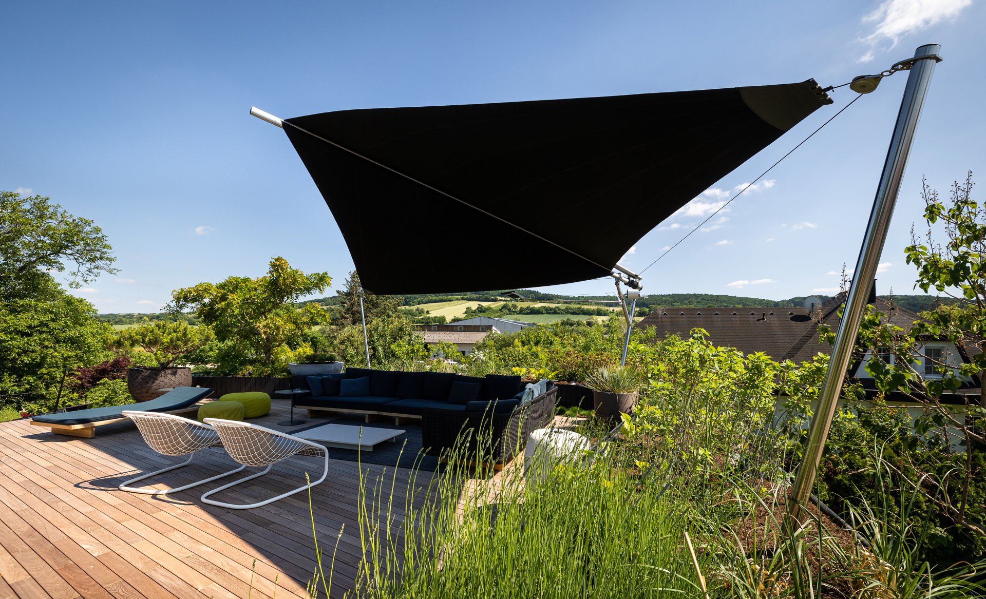 SunSquare Sonnensegel - Dachterrasse kramerundkramer