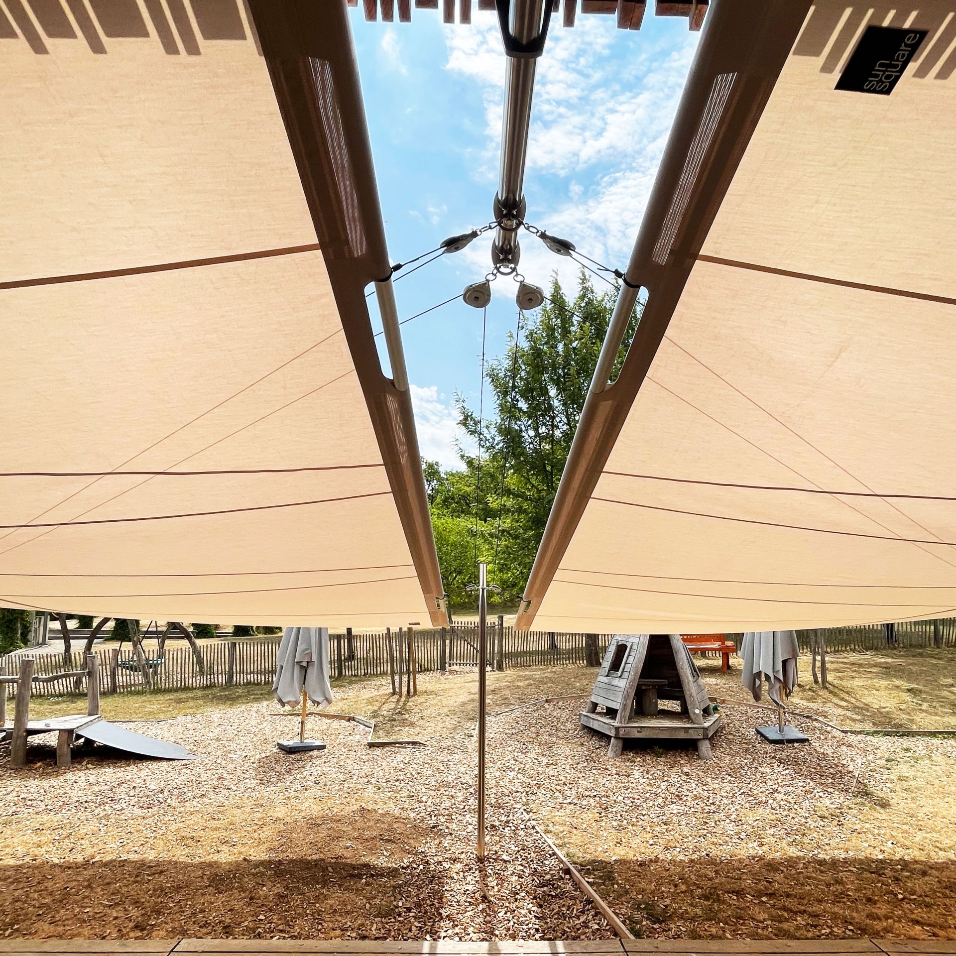 Sunprotection SunSquare Sonnensegel für Kindergarten