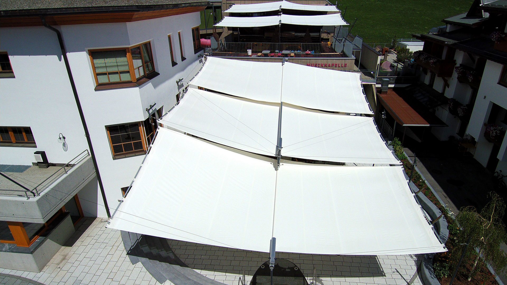 SunSquare in Serfaus - Musikpavillon