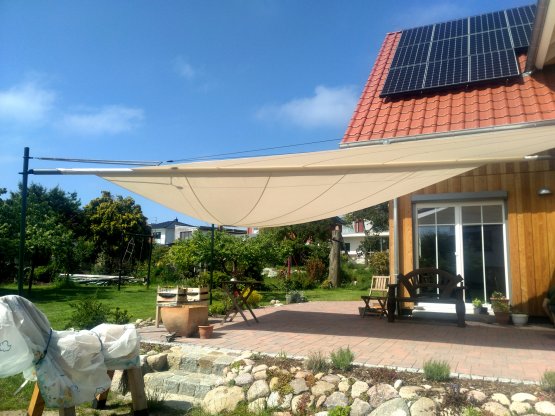 SunSquare Sonnensegel - Vertriebspartner Unter Segeln 54 Grad Nord